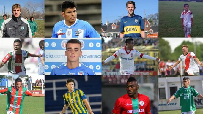Los jugadores del plantel 2024 antes de llegar a River
