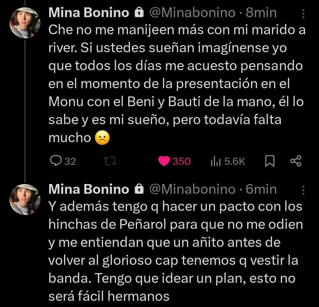 Posteo Mina Bonino Valverde River