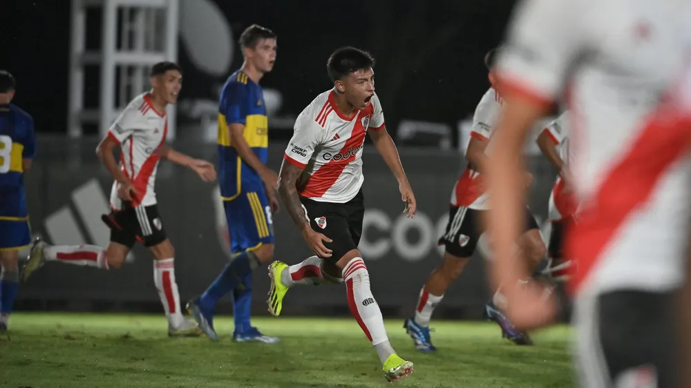 Agustín Ruberto Reserva River Boca Ezeiza gol