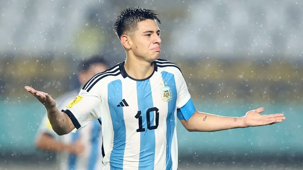 Claudio Diablito Echeverri Selección Argentina Sub 17