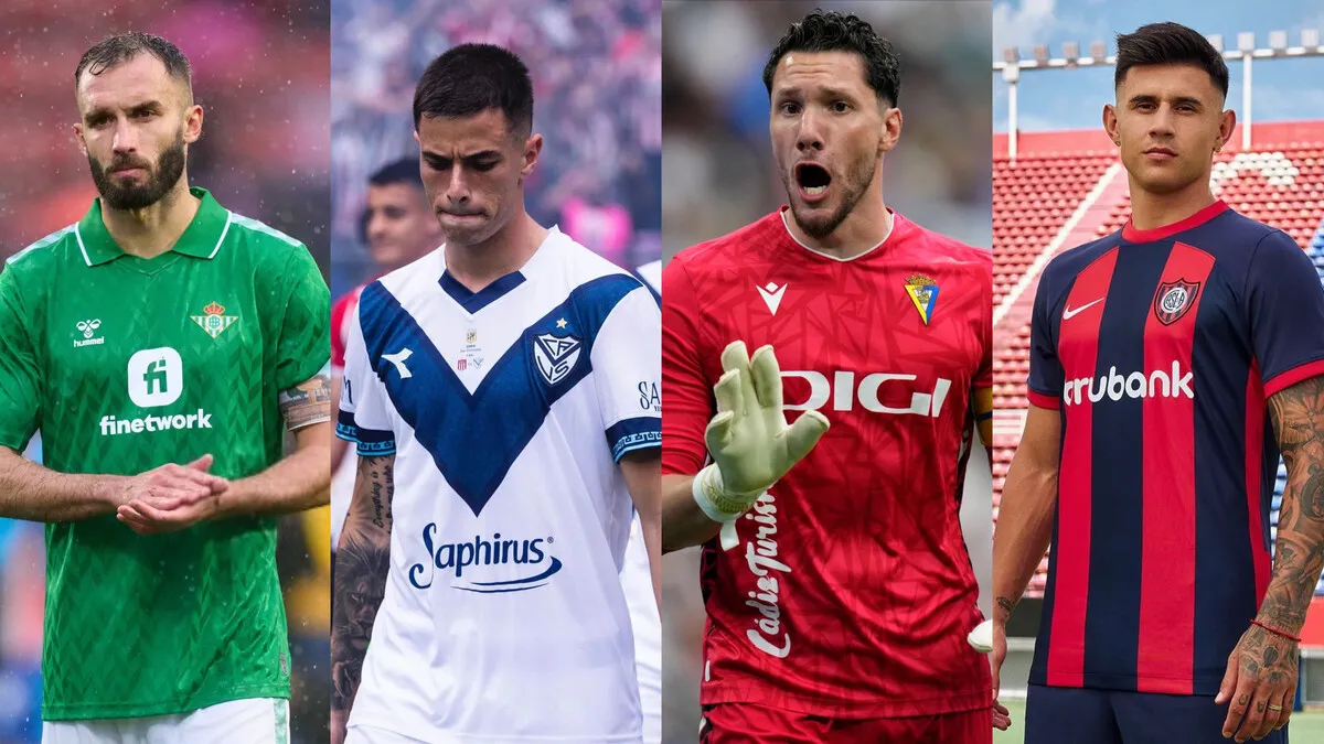 Germán Pezzella Valentín Gómez, Jeremías Ledesma, Adam Bareiro