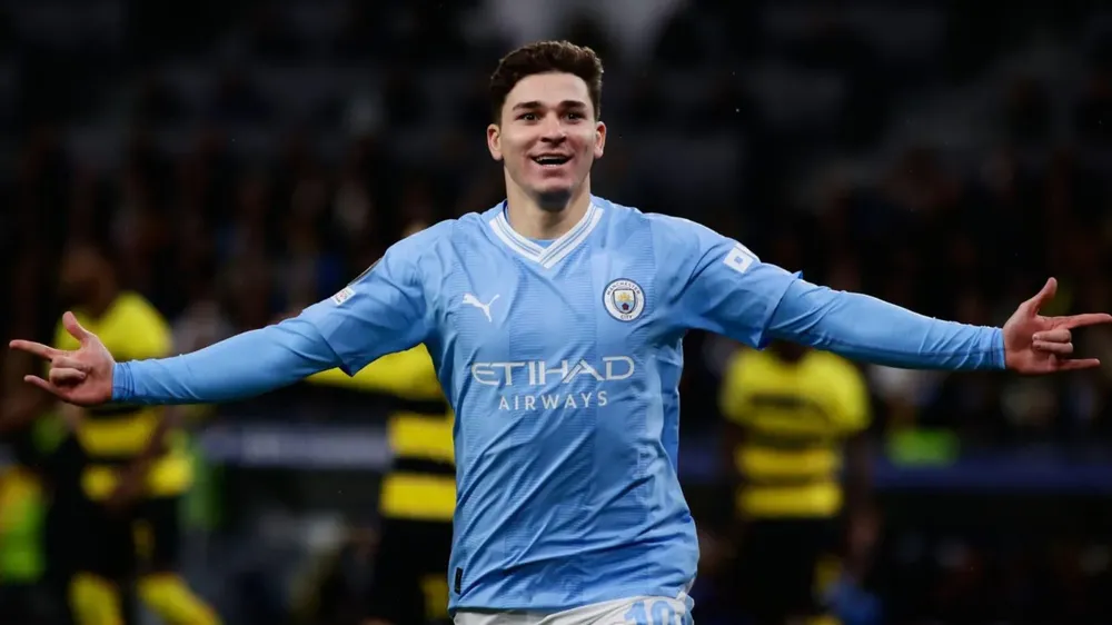 Julián Álvarez Araña Manchester City (Foto: Getty Images)