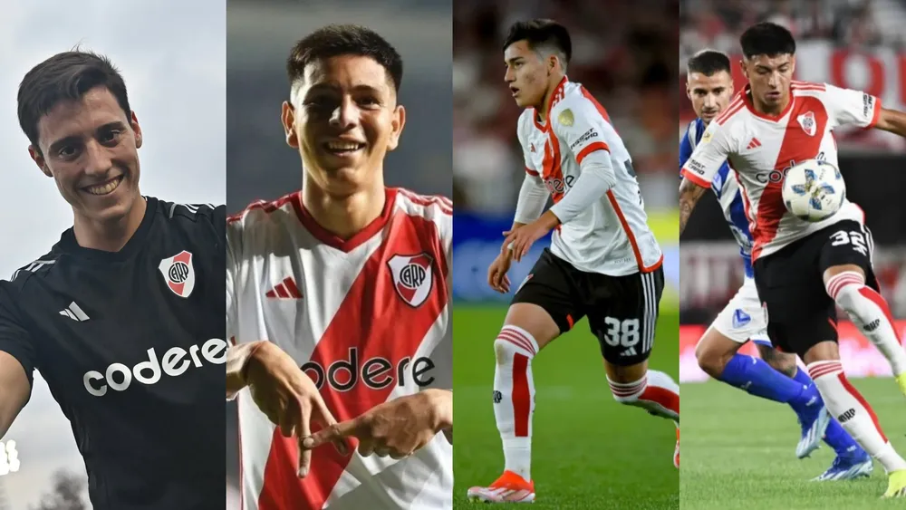 Santiago Beltrán, Tobías Leiva, Ian Subiabre, Agustín Ruberto River