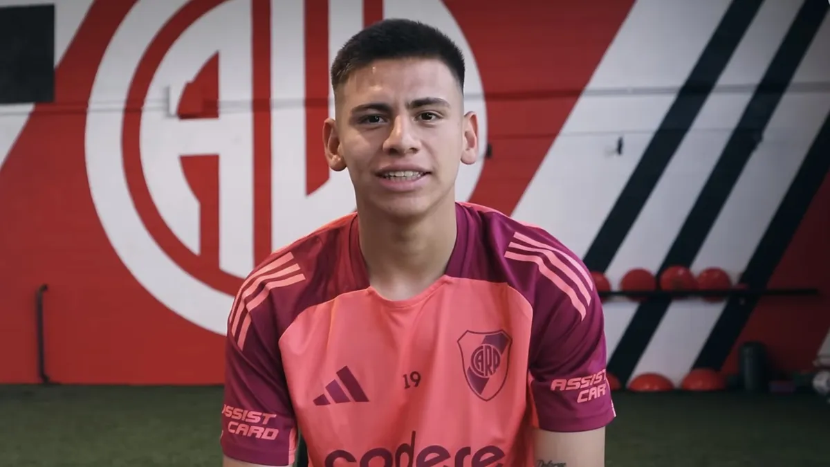 Claudio Diablito Echeverri entrevista River (Captura: Youtube River Plate)
