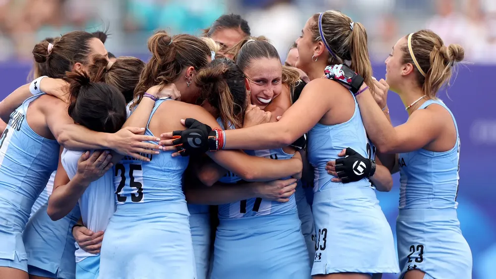 Jugadoras River Leonas Argentina hockey medalla Bronce