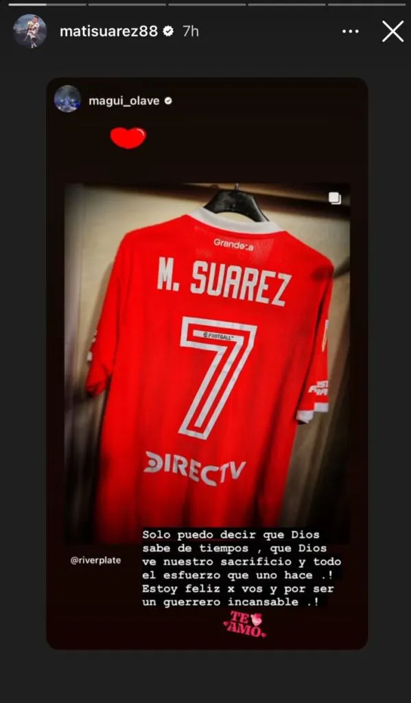 El emotivo mensaje de la mujer de Suárez por su vuelta