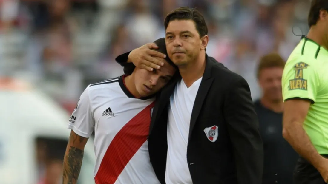 Juan Fernando Quintero Marcelo Gallardo (Foto: Getty)