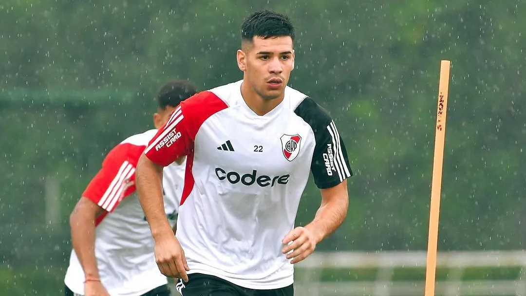 Daniel Zabala entrenamiento River 2024 (Foto: River Plate)
