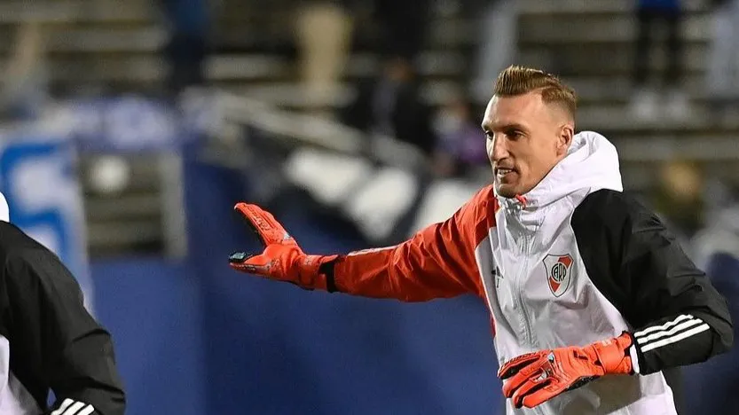 Franco Armani amistoso pretemporada 2024 Rayados (Foto: River Plate)