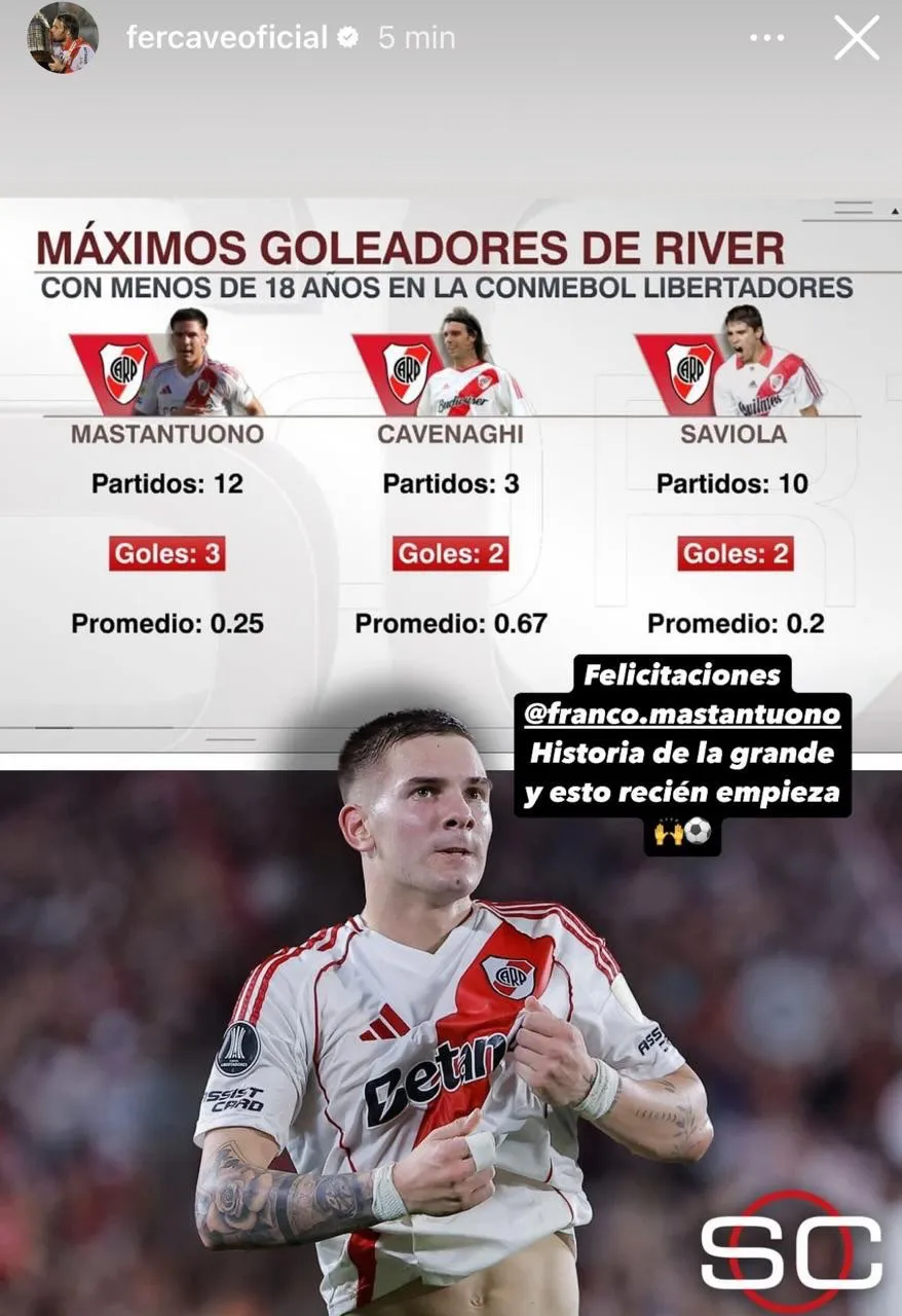 Historia Fernando Cavenaghi Mastantuono