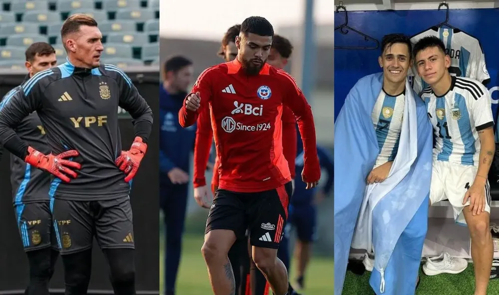 Armani, P. Díaz, Echeverri, Solari - Fecha FIFA