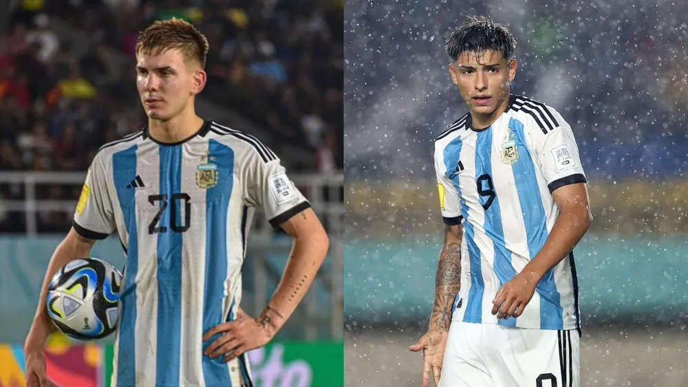 Mastantuono Ruberto Argentina sub 17