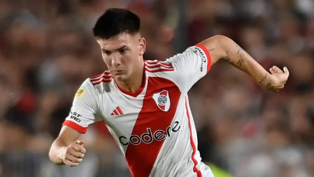 Franco Mastantuono debut oficial River Monumental (Foto: River Plate)