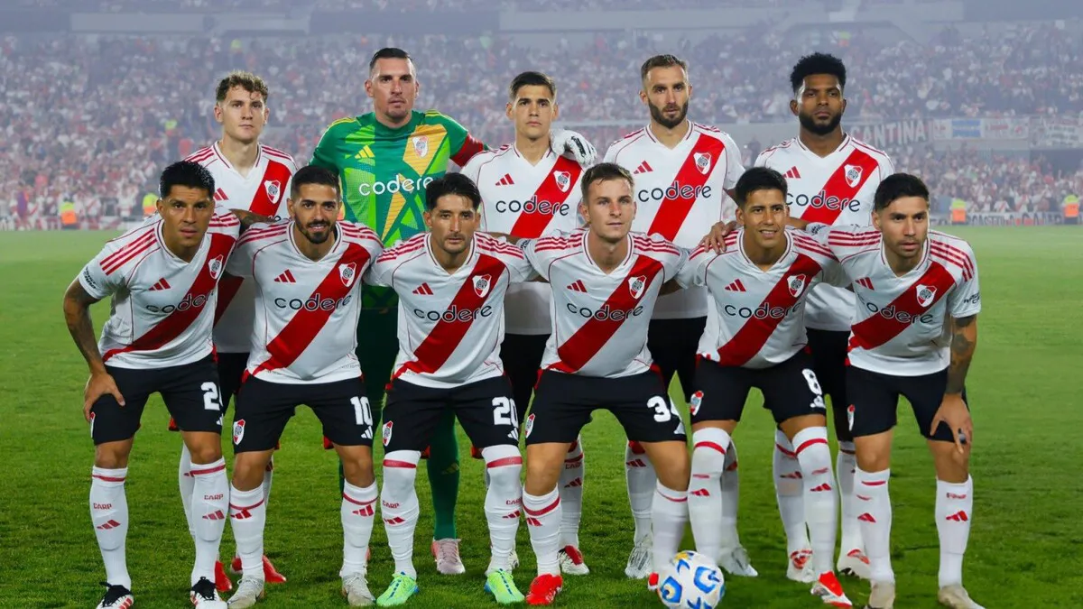 Formación River Selección México Amistoso (Foto: Getty Images)
