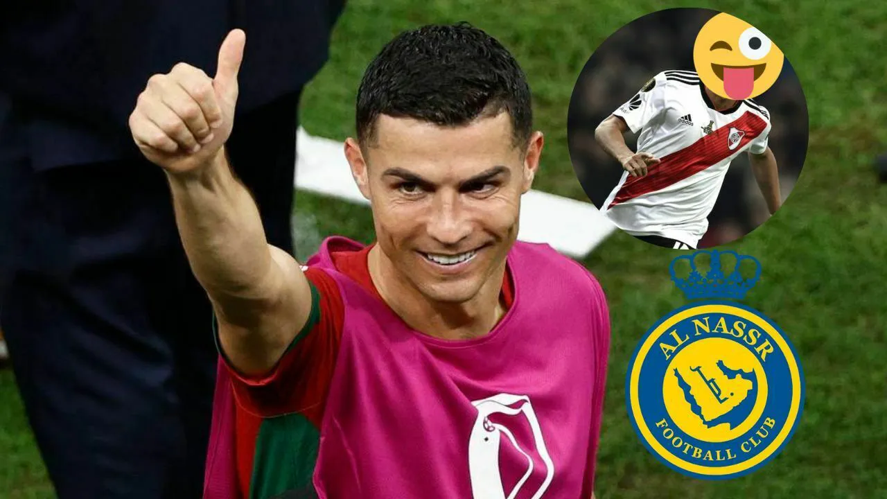 Cristiano Ronaldo puede ser compañero de un ex River