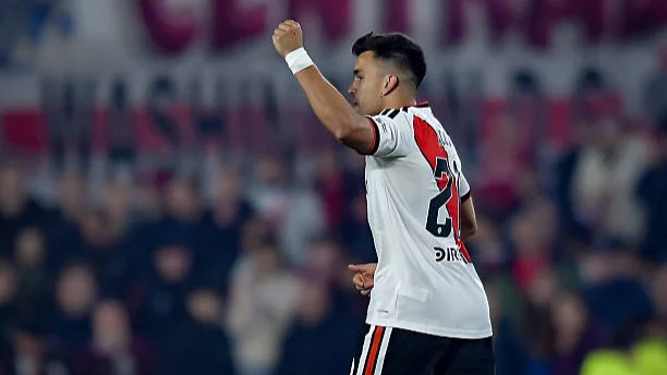 Marcos Acuña festejo gol River (Foto: Getty Images)