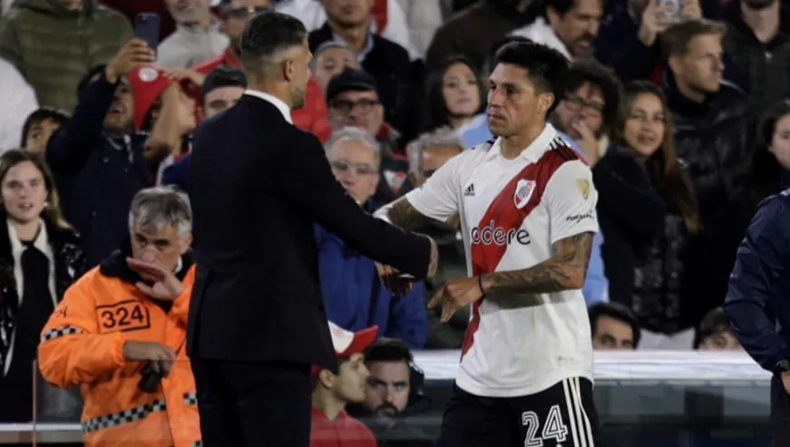 Martín Demichelis Enzo Pérez River