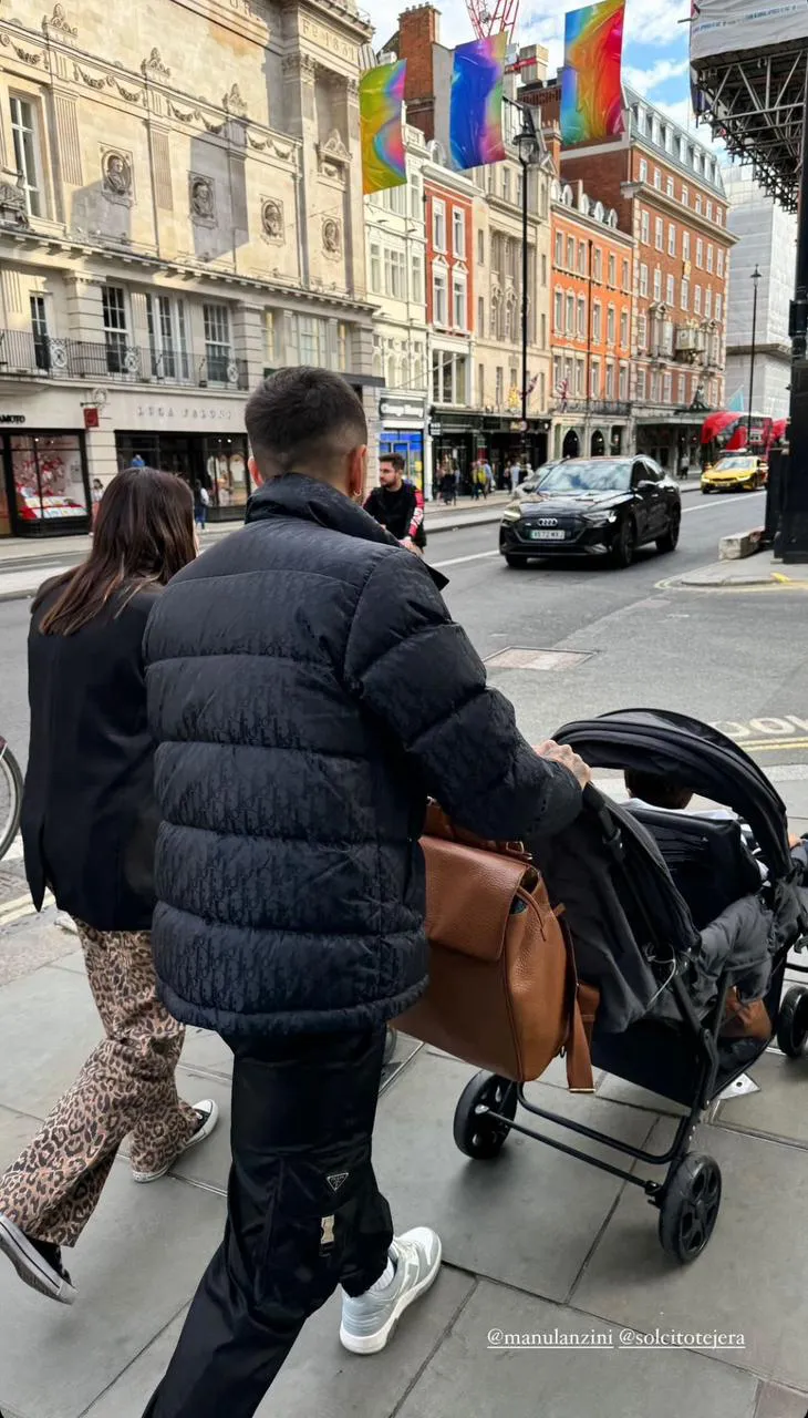 Manuel Lanzini vacaciones Londres, Inglaterra
