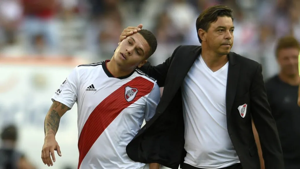 Gallardo habló de la posible vuelta de Juanfer