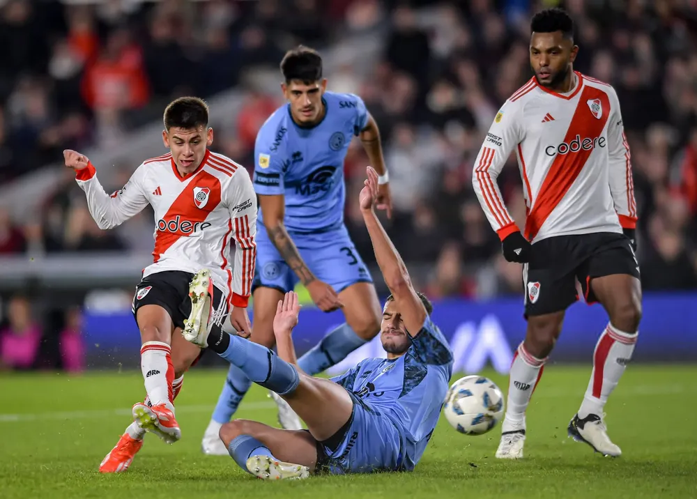El 4x4 de River ante Belgrano