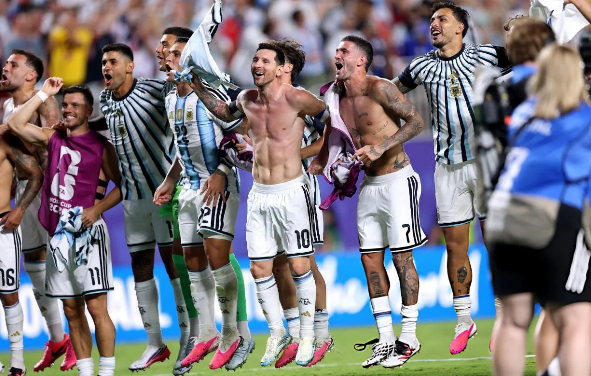 Selección Argentina camiseta vs Inglaterra