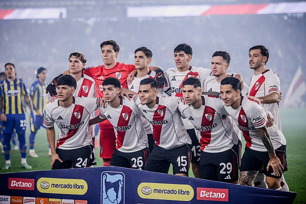 Posible formacion de River vs Bragantino- Getty Images