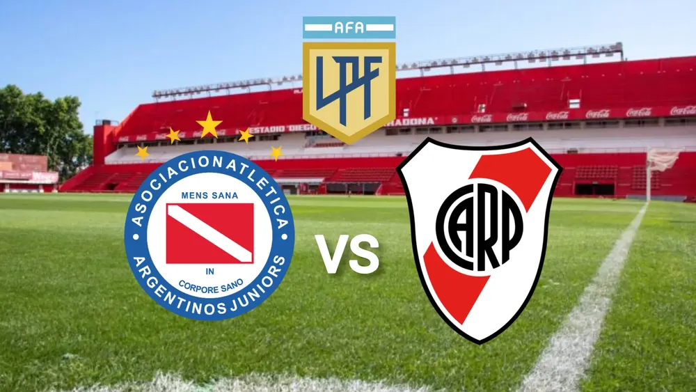 Transmisión en vivo River vs Argentinos Juniors La Paternal Liga Profesional