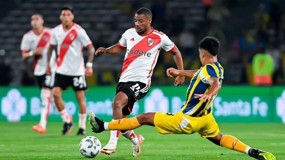 Nicolás De La Cruz River Plate Rosario Central Copa Liga 2023 (Foto: Getty Images)