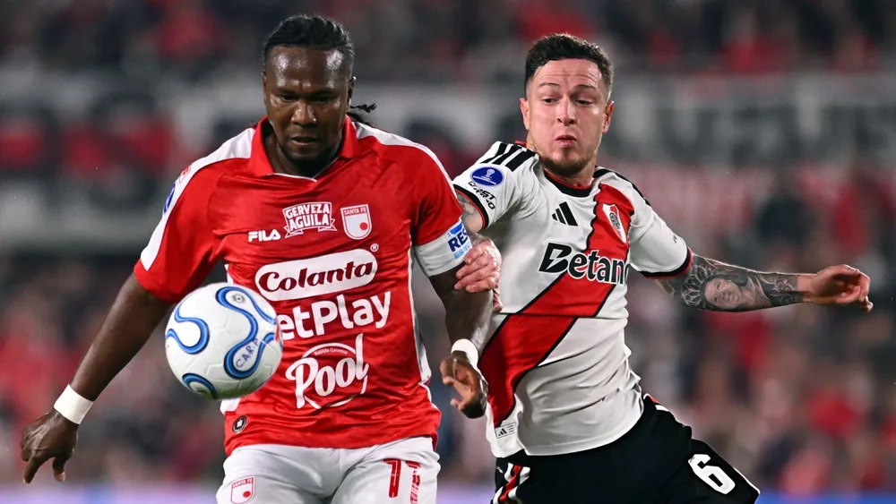 Aníbal Moreno River Independiente Santa Fe Sudamericana (Foto: Getty Images)