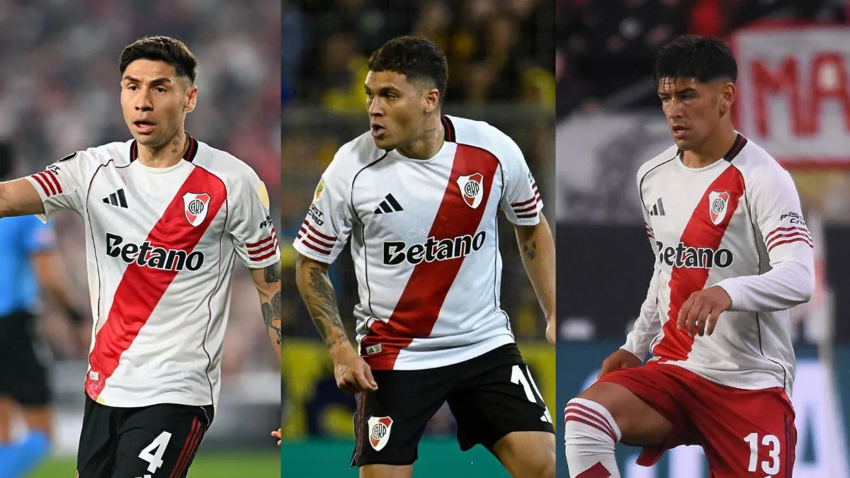 Montiel, Juanfer Quintero, Lautaro Rivero