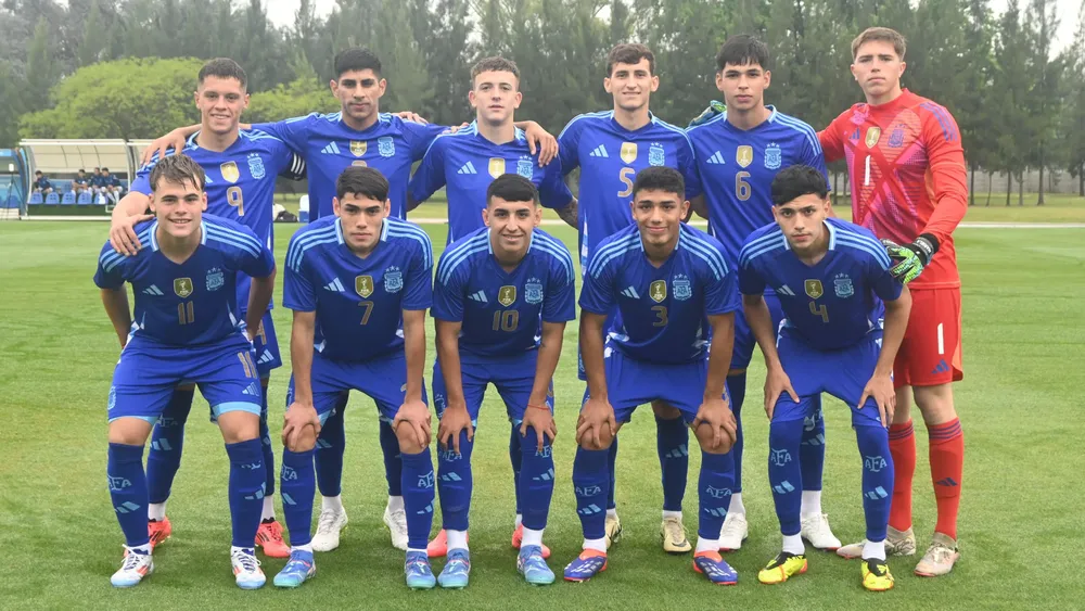 Jeremías Martinet Santiago Lencina Selección Argentina Sub 20