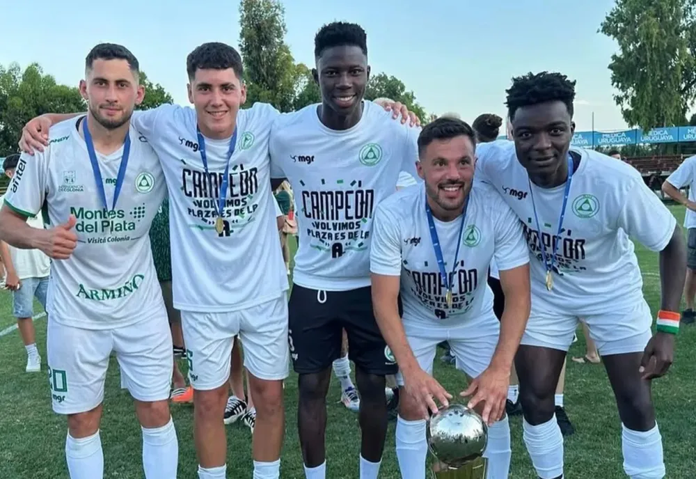 Los africanos de River Uruguay Traoré Meite