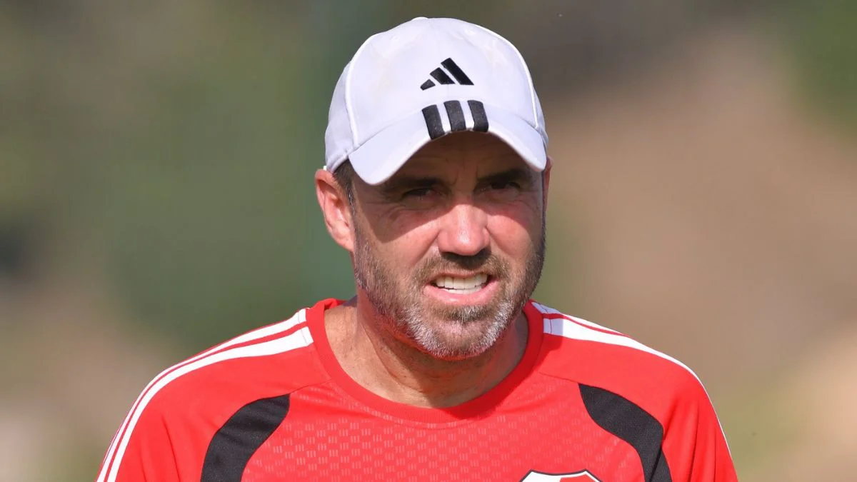 Eduardo Coudet entrenamiento. (Foto: River Plate)