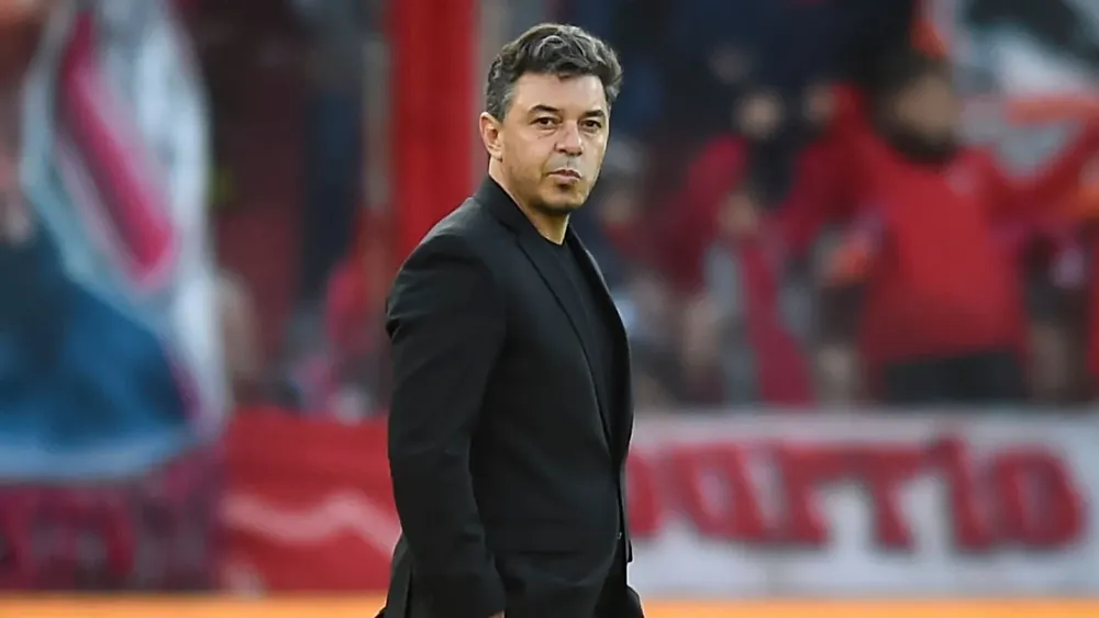 Marcelo Gallardo entrenador River Independiente Avellaneda