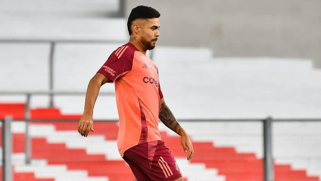 Paulo Díaz River entrenamiento Monumental
