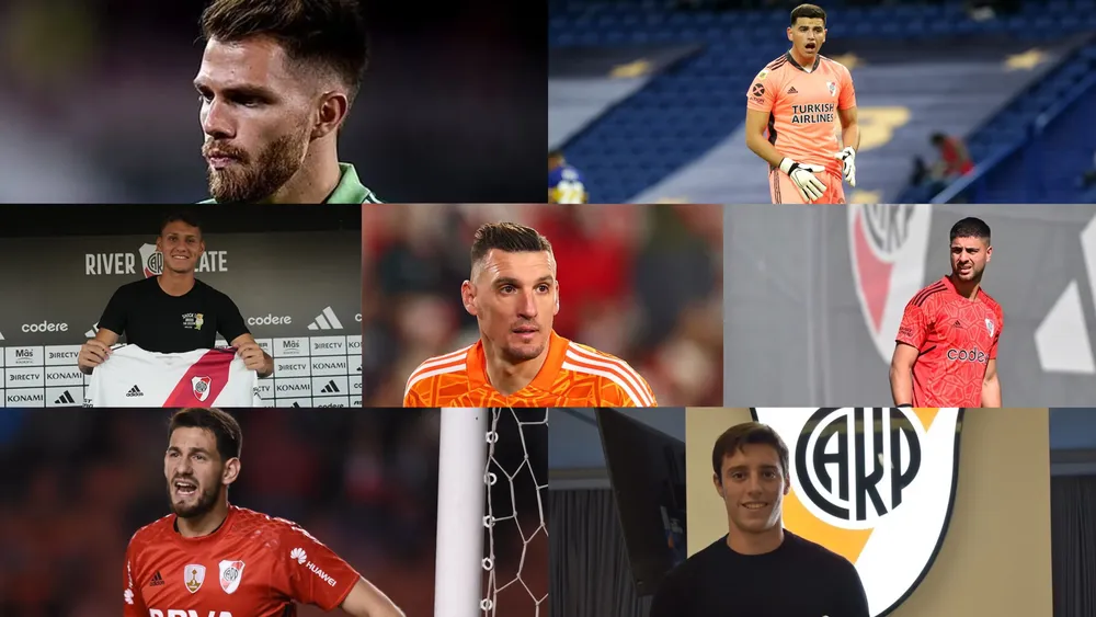 Todos arqueros River 2023