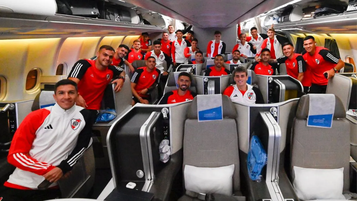 River viaje a Santa Fe Excursionistas Copa Argentina