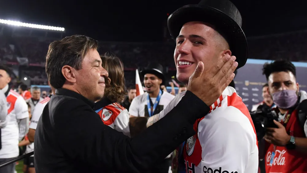 Enzo Fernández Gallardo River campeón