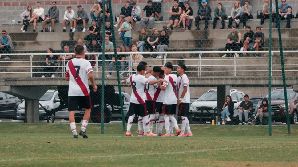 Inferiores River festejo gol (Foto: River Plate)