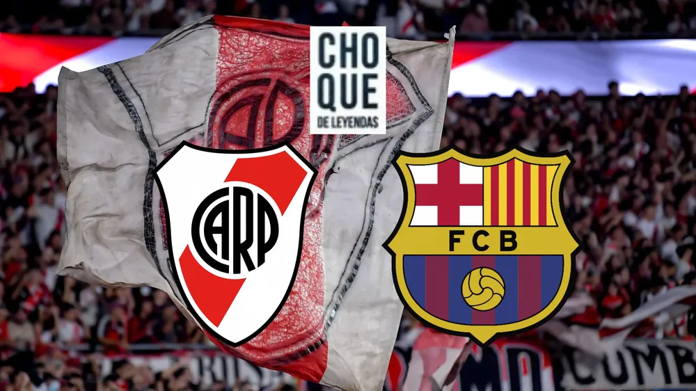 Choque Leyendas Senior River Plate Barcelona