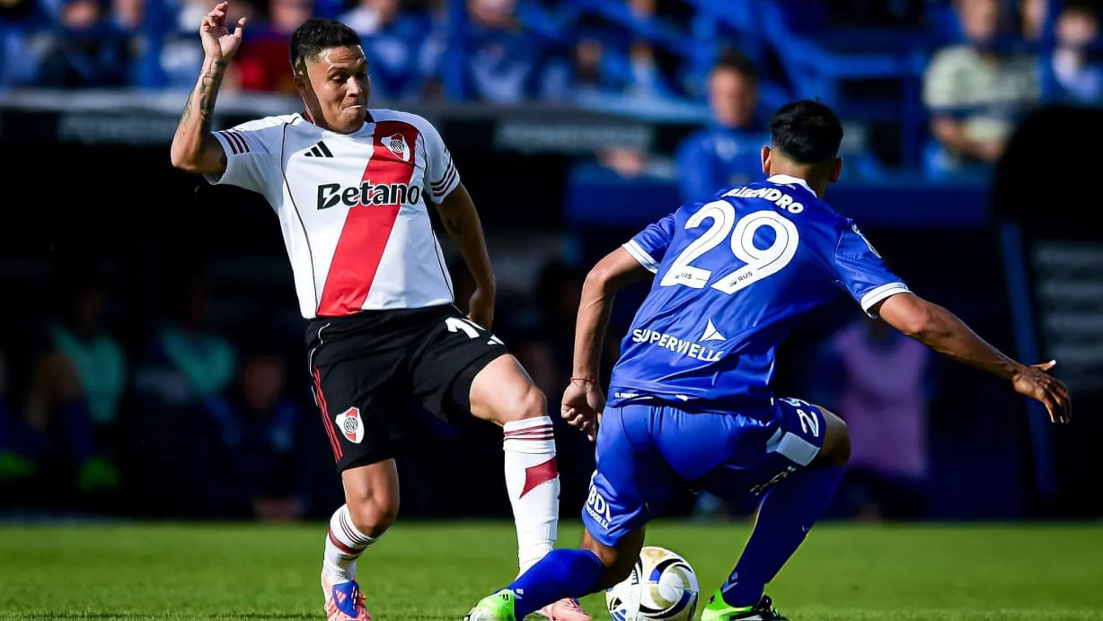 Juanfer Quintero Aliendro River Vélez (Foto: Getty Images)
