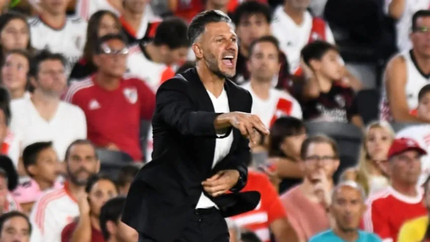 Martín Demichelis DT River Estadio Monumental (Foto: Getty Images)