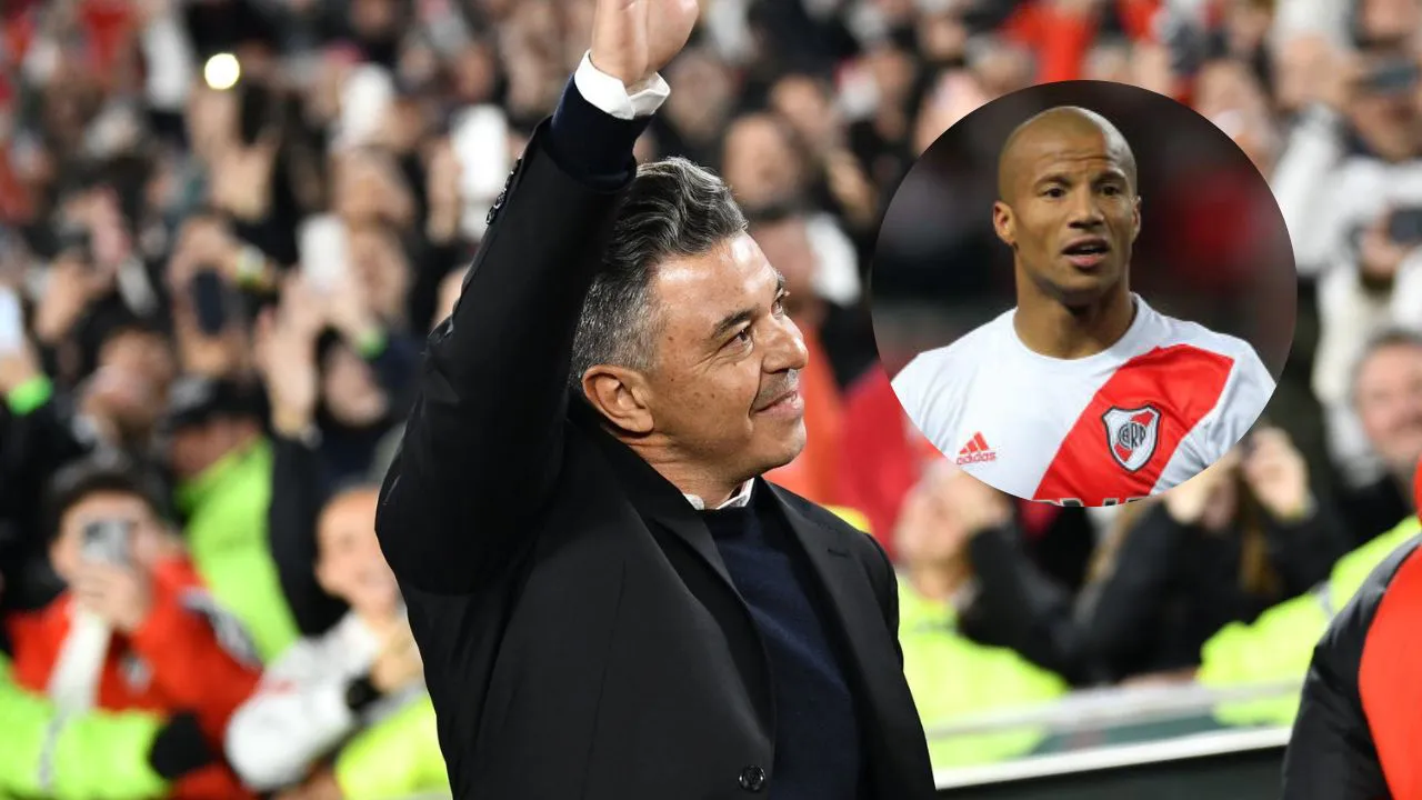 Carlos Sánchez River Marcelo Gallardo 