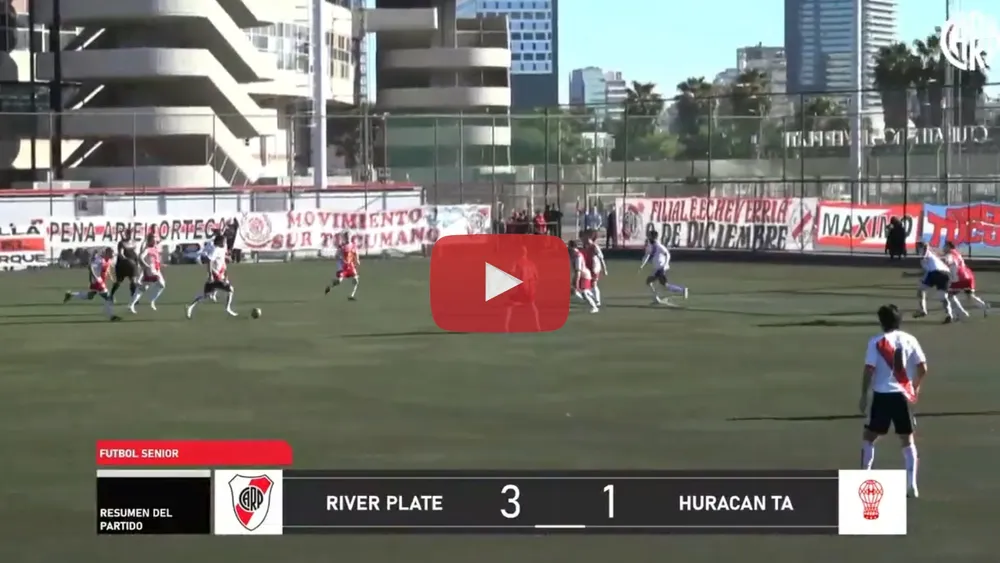 Video resumen goles Senior River Huracán