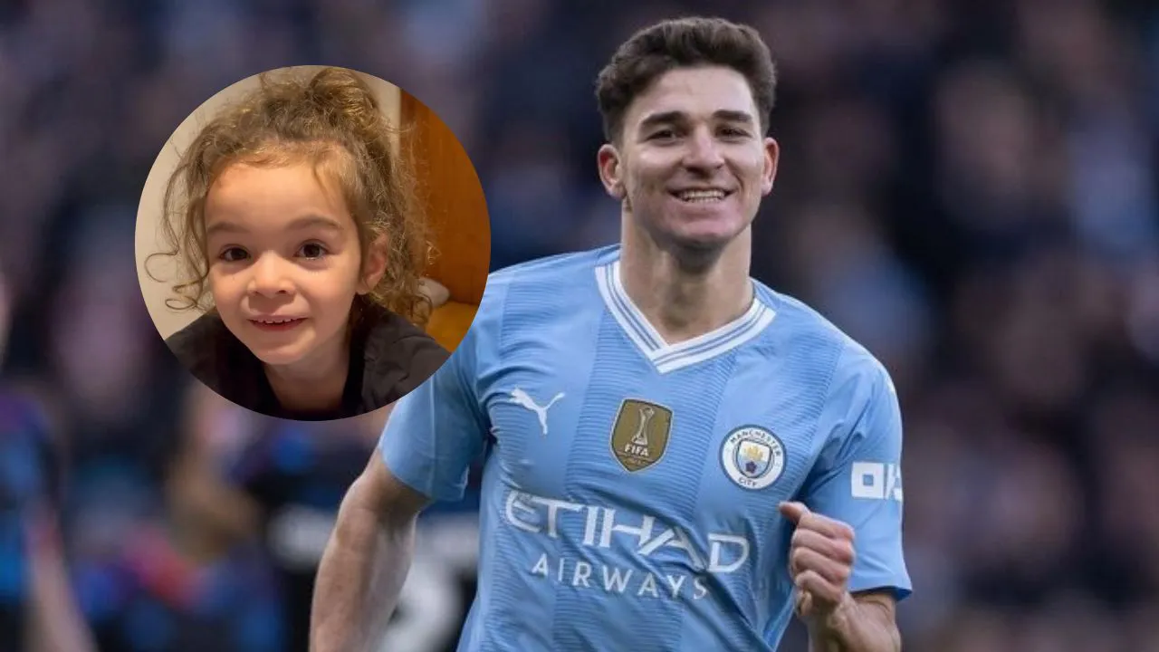 Julián Álvarez juliju nena influencer gesto