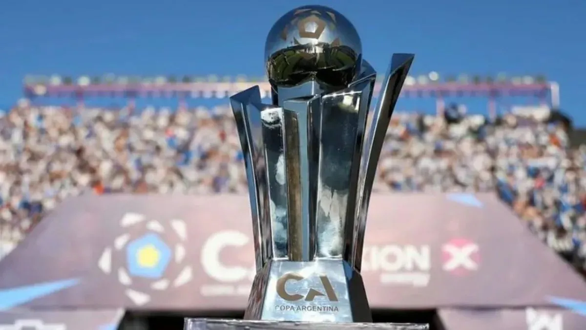 Foto trofeo Copa Argentina