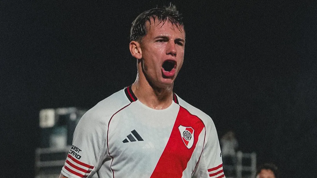 Joaquín Freitas Reserva River gol (Foto: River Plate)