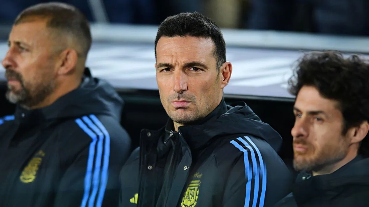 Scaloni Aimar Samuel Selección Argentina