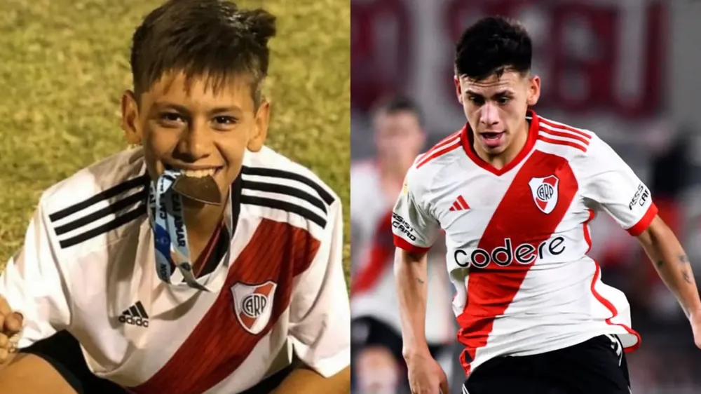 Claudio Echeverri inferiores Primera River