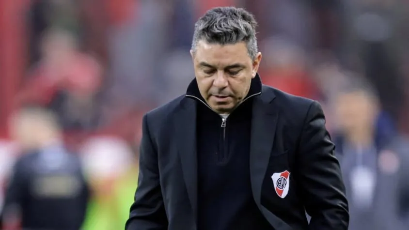 Marcelo Gallardo vs. Independiente en Avellaneda